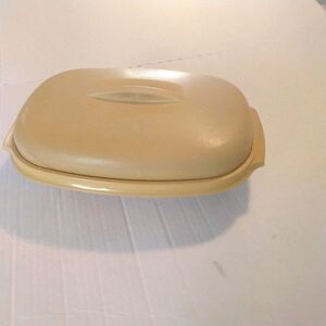 Vintage 1970'S Tupperware Harvest Gold Bowl